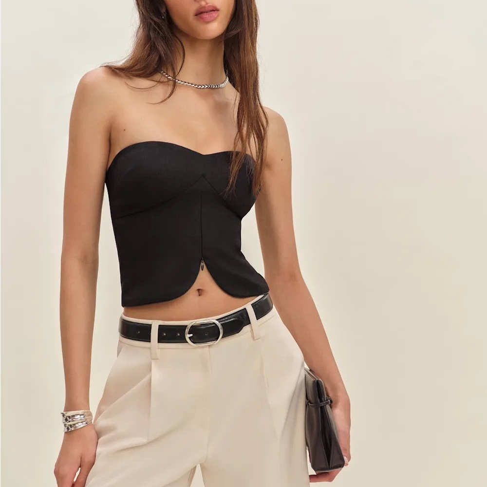 Maisie Linen Top - Picture 2 of 5
